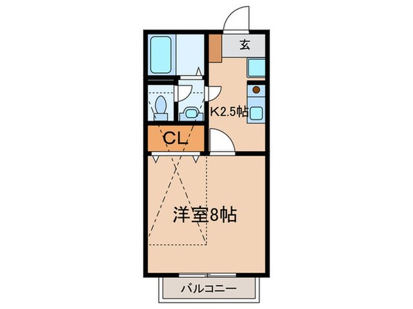 ソレイユ春日井の物件間取画像